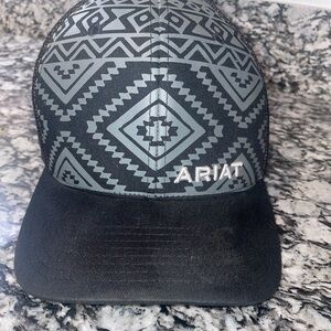 Artist Grey And Black Flexfit 110 Men’s Adjustable Snap Back Hat Mesh Aztec